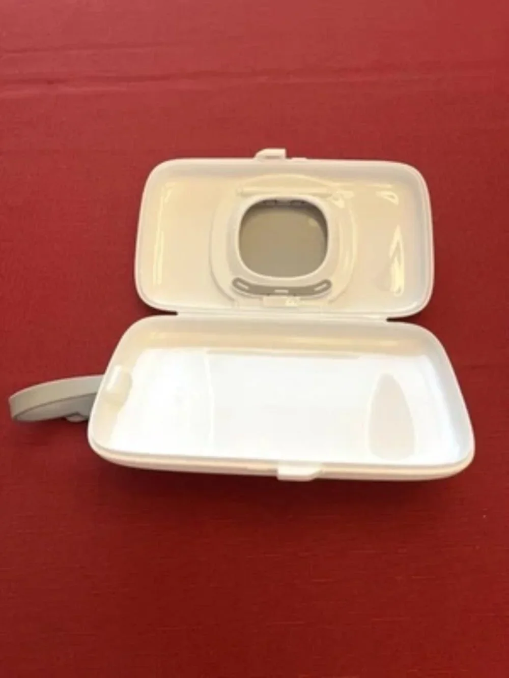 OXO Gray Tot On The Go Baby Wipes Travel Dispenser - Excellent Condition